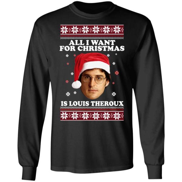 Alli want for christmas is louis theroux christmas sweater 5