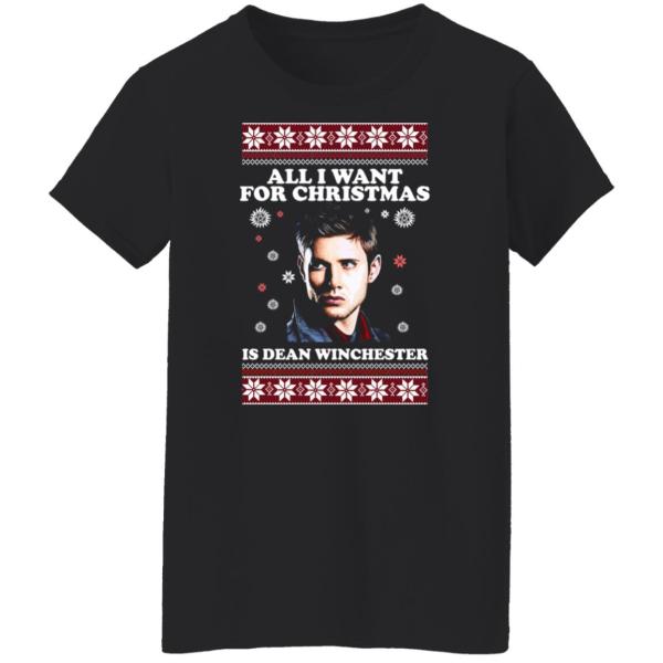 All i want for christmas is dean winchester christmas sweater 6