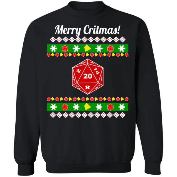 Merry critmas christmas sweater