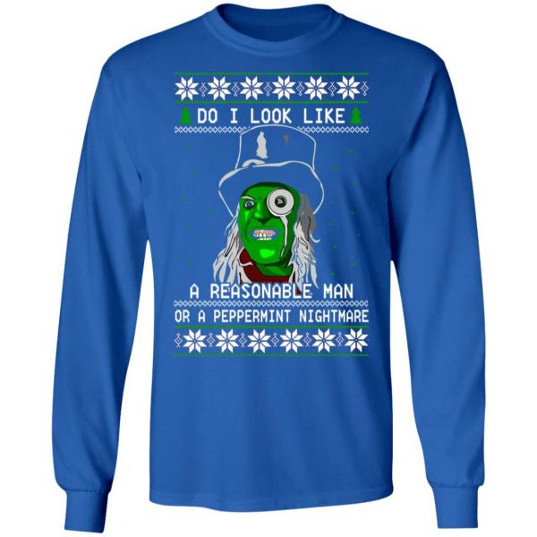 Mighty boosh the hitcher do i look like a reasonable man christmas sweater 10