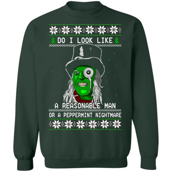 Mighty boosh the hitcher do i look like a reasonable man christmas sweater 12