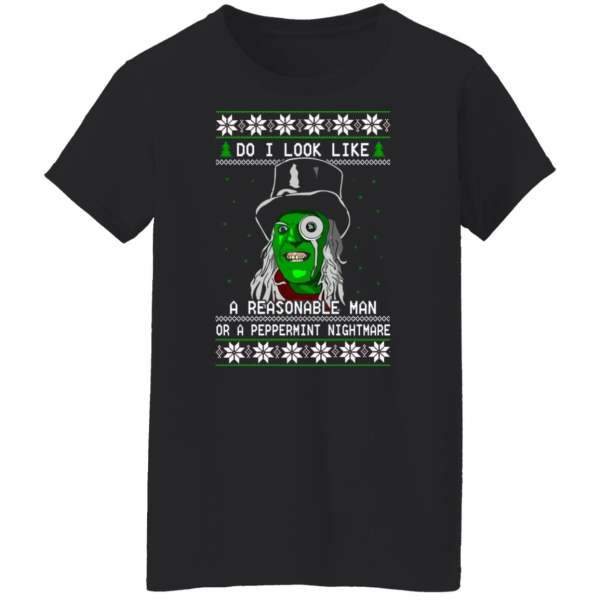 Mighty boosh the hitcher do i look like a reasonable man christmas sweater 6