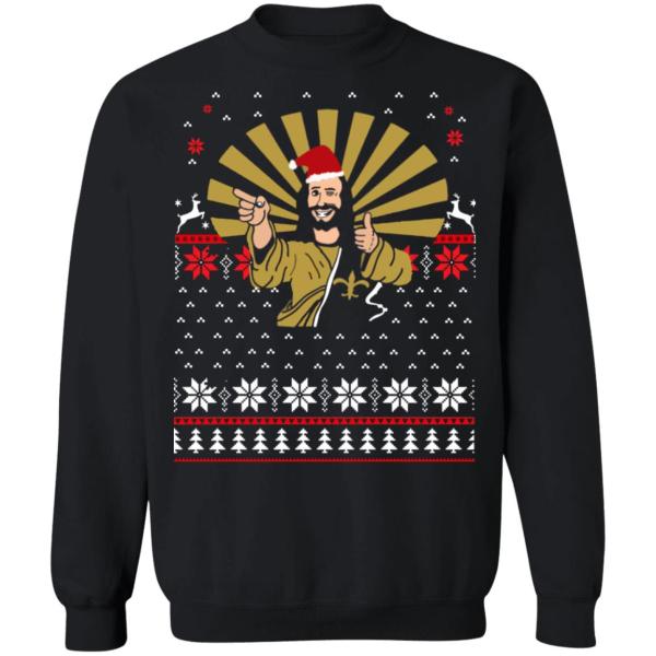 Jesus santa ugly christmas sweater 7