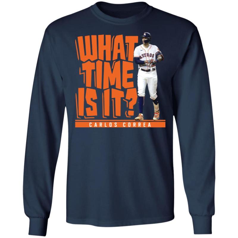 What time is it carlos correa shirt - image 6