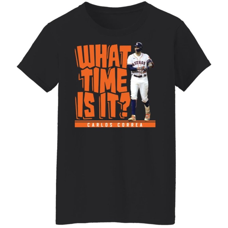 What time is it carlos correa shirt - image 3