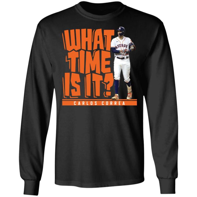What time is it carlos correa shirt - image 5