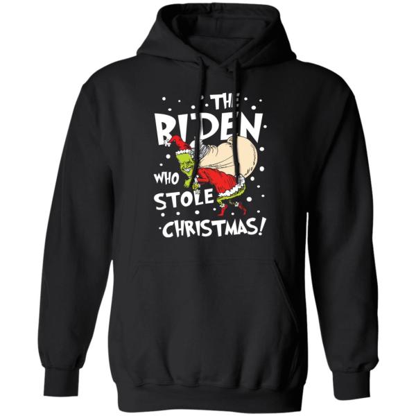 The biden who stole christmas shirt 7