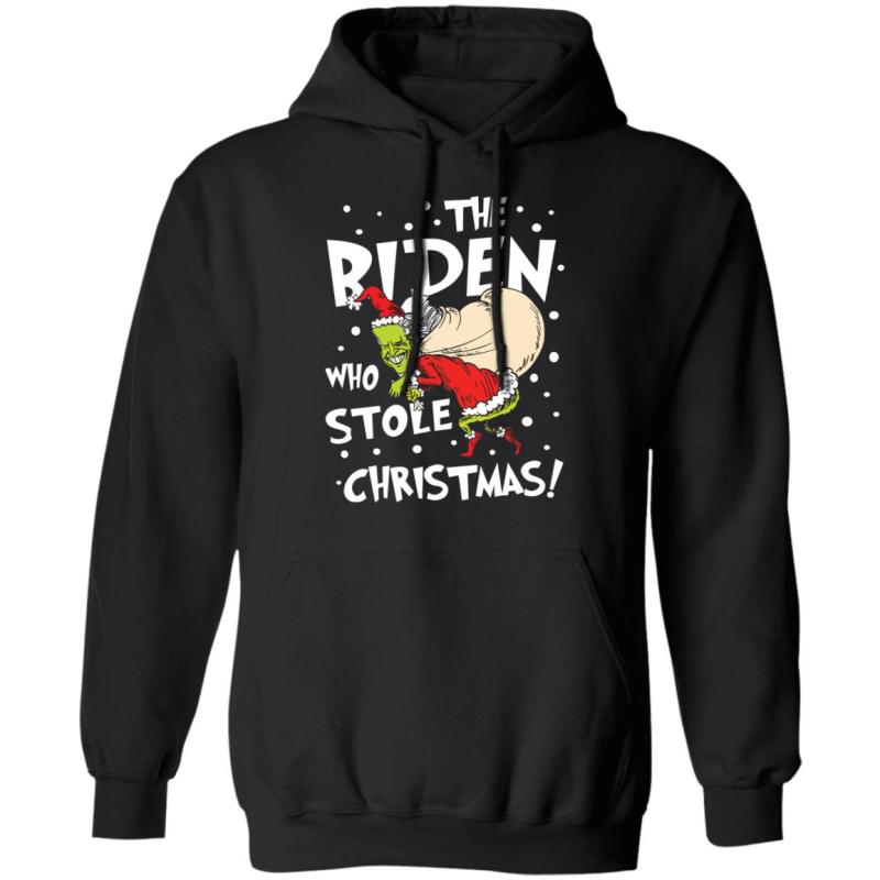 The biden who stole christmas shirt - image 7