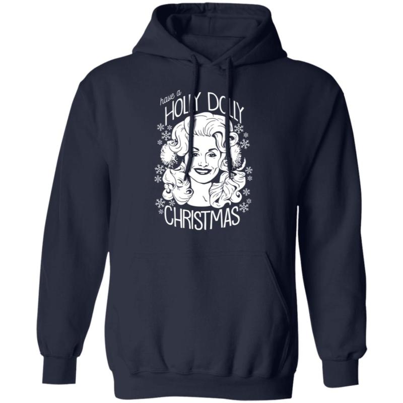Have a holly dolly christmas sweatshirt - image 10
