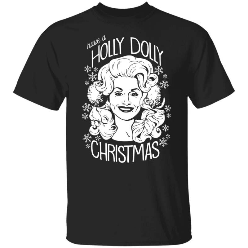 Have a holly dolly christmas sweatshirt - image 5