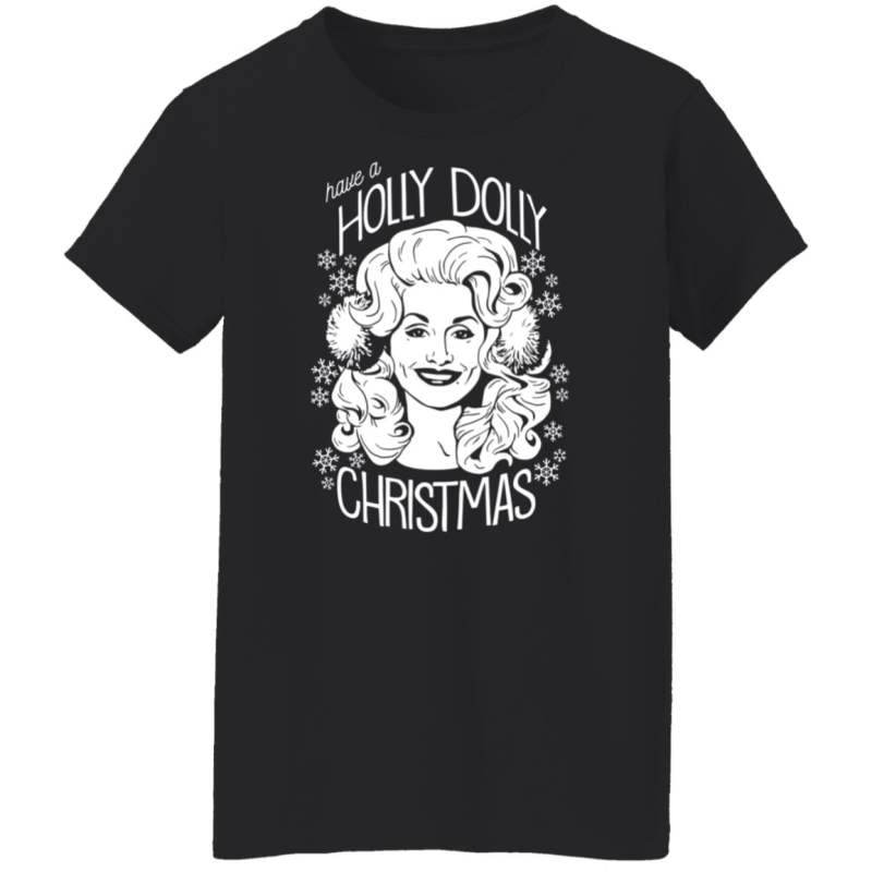 Have a holly dolly christmas sweatshirt - image 8