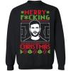 Roy Kent merry fucking Christmas sweater