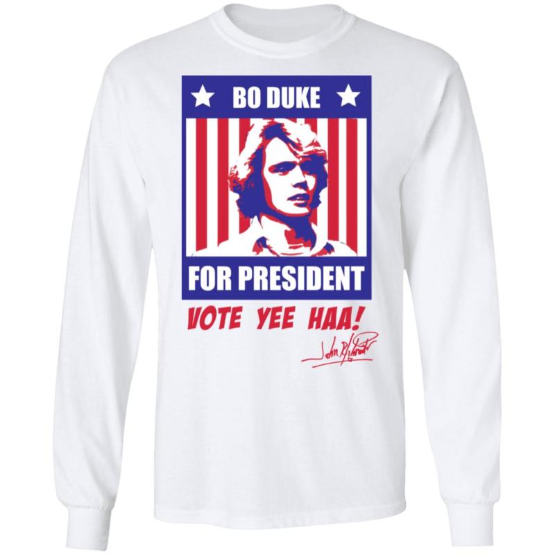 Bo duke for president shirt - image 6