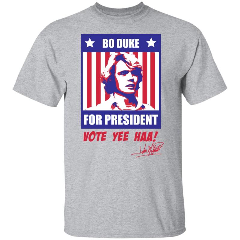 Bo duke for president shirt - image 2