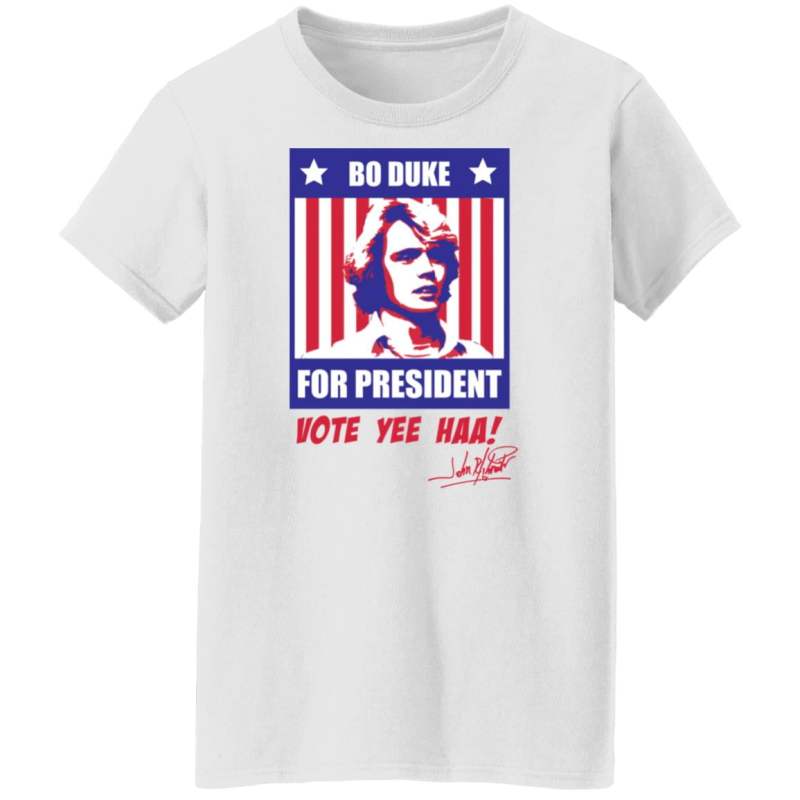 Bo duke for president shirt - image 3