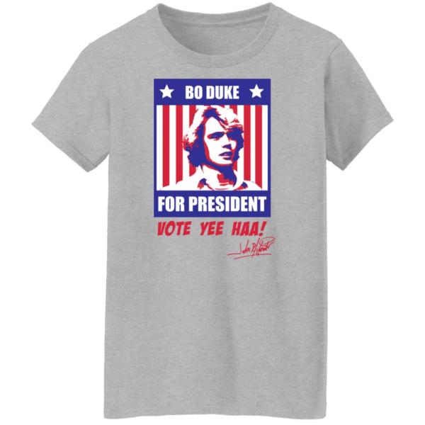 Bo duke for president shirt 4