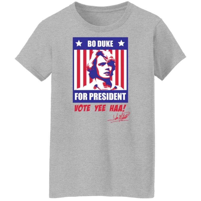 Bo duke for president shirt - image 4