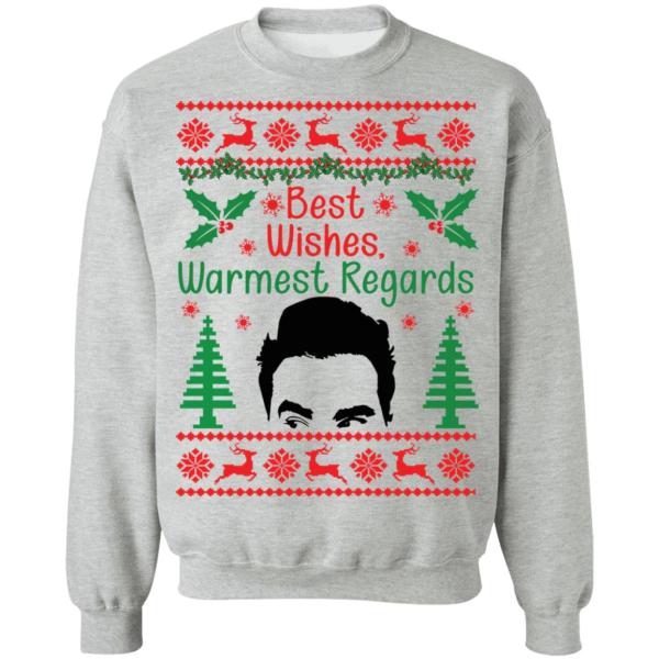 David rose best wishes warmest regards christmas sweater 3