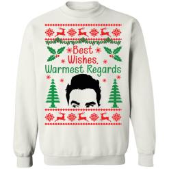 David Rose best wishes Warmest Regards Christmas sweater