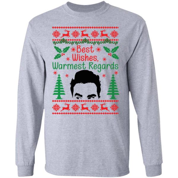 David rose best wishes warmest regards christmas sweater 9