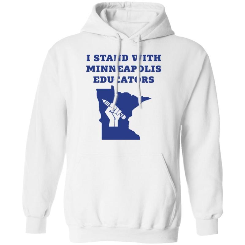 I stand with minneapolis educators shirt - image 5