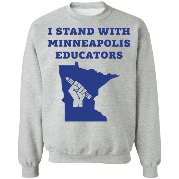 I stand with minneapolis educators shirt 6