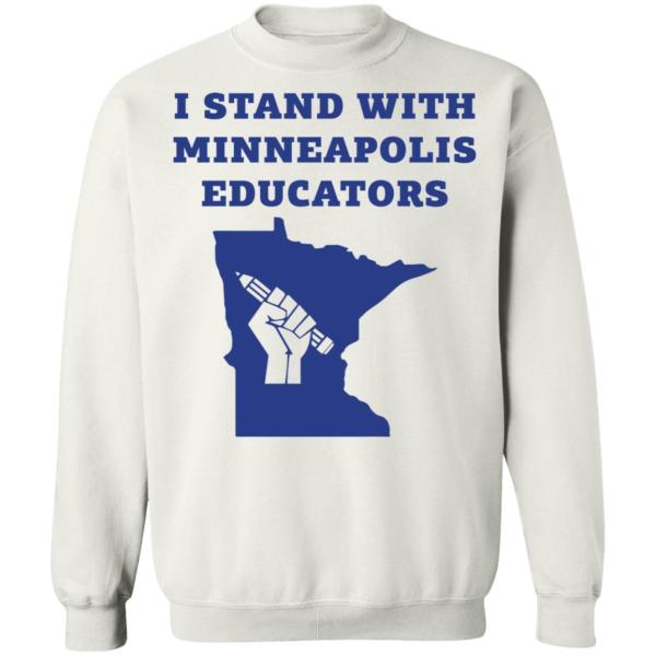 I stand with minneapolis educators shirt 7