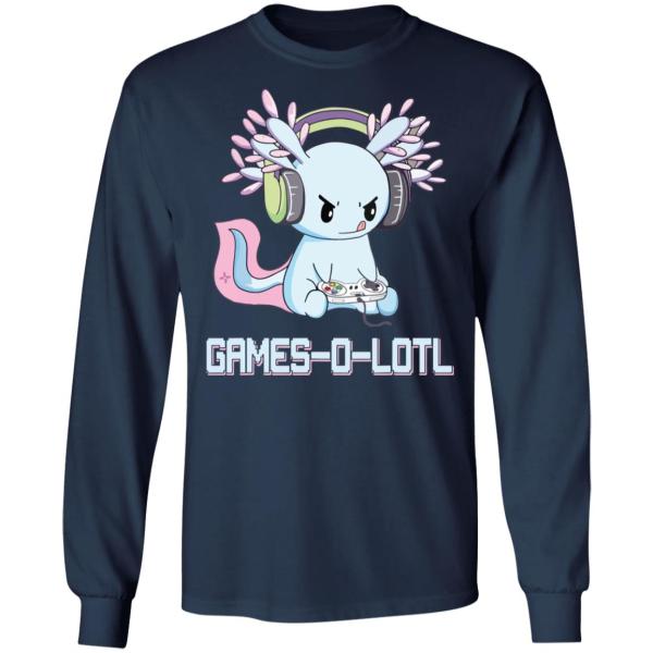 Axolotl games o lotl shirt 3