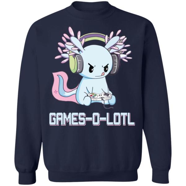 Axolotl games o lotl shirt 7