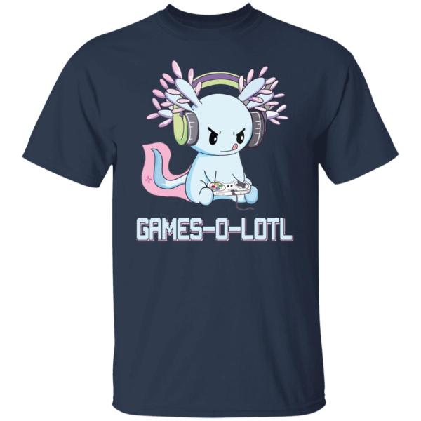 Axolotl games o lotl shirt 8