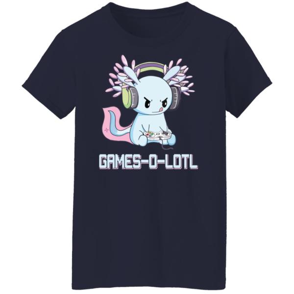 Axolotl games o lotl shirt 10