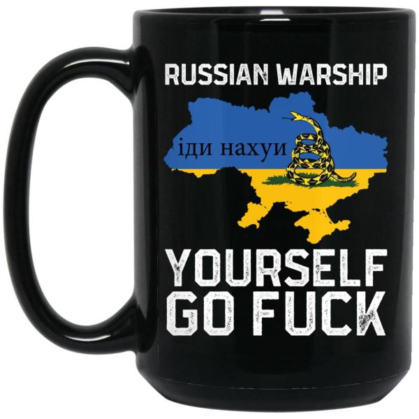 Russian warship yourself go f*ck mug 3