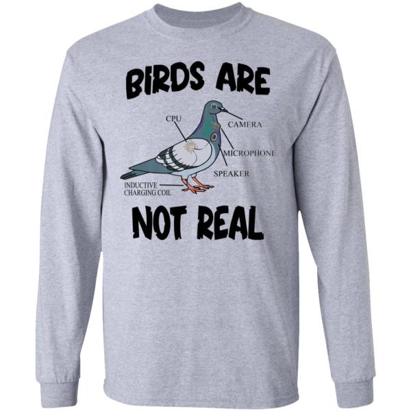 Birds are not real shirt 3