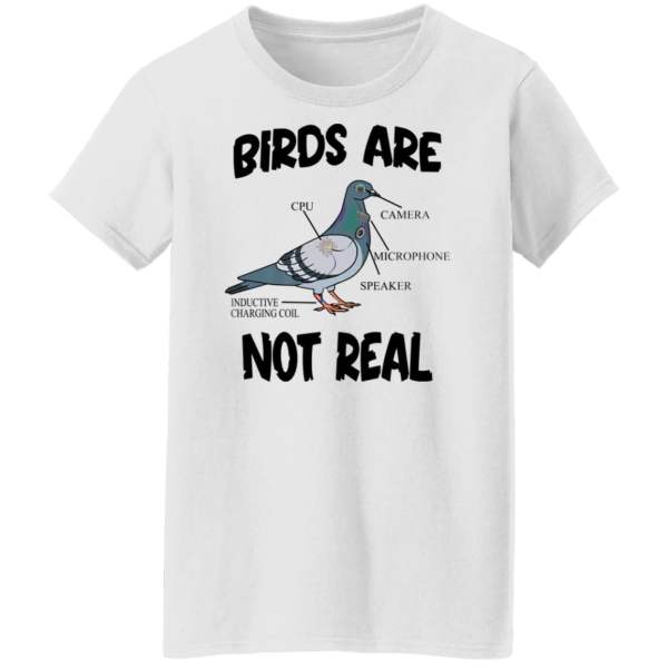 Birds are not real shirt 10