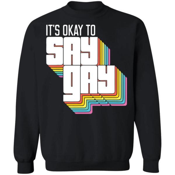 It’s okay to say gay shirt 7