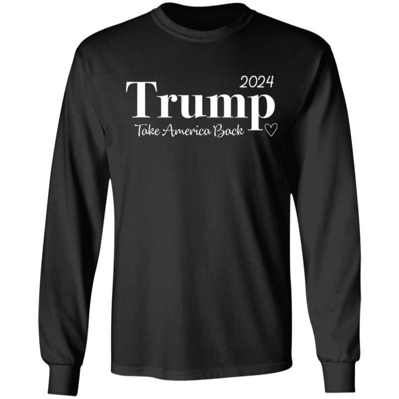 Tr*mp 2024 take america back shirt - image 2