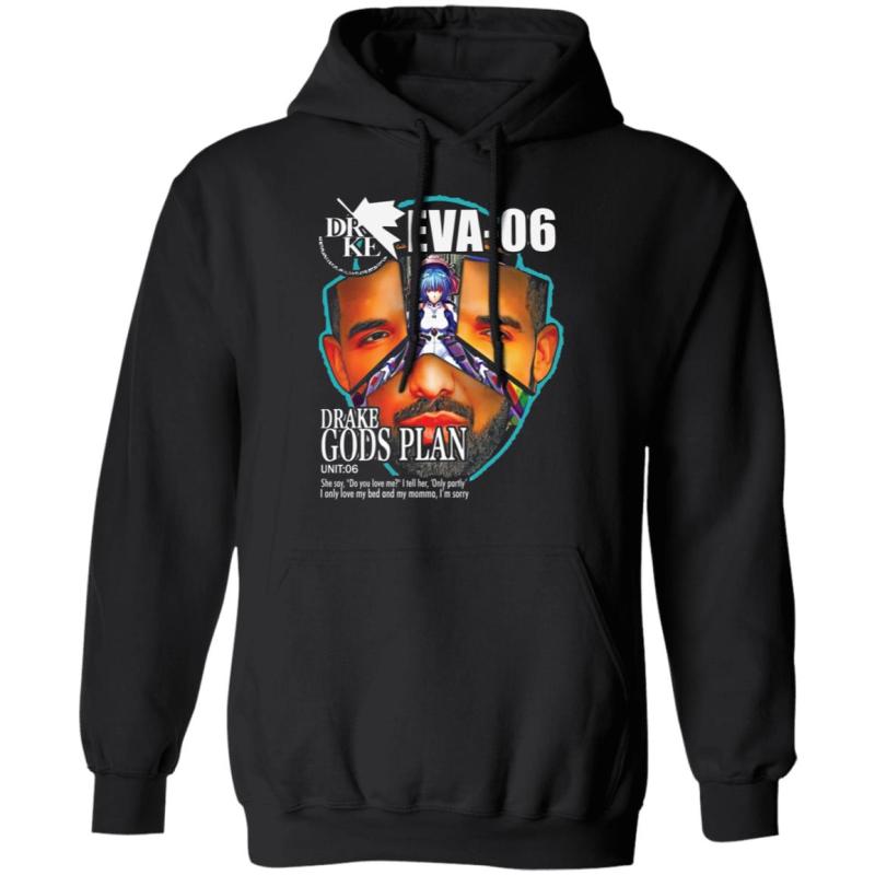 Gods plan eva-06 drake evangelion shirt - image 5