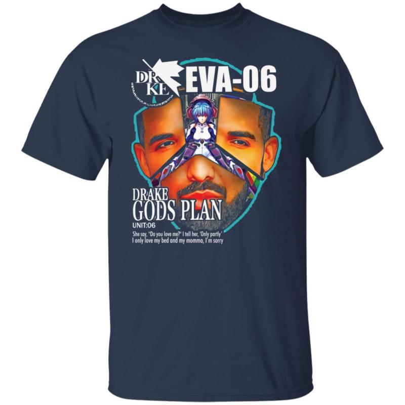 Gods plan eva-06 drake evangelion shirt - image 9