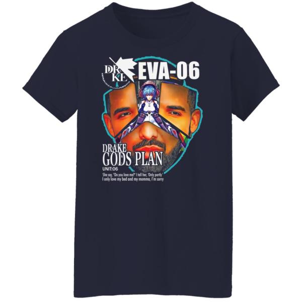 Gods plan eva-06 drake evangelion shirt 11