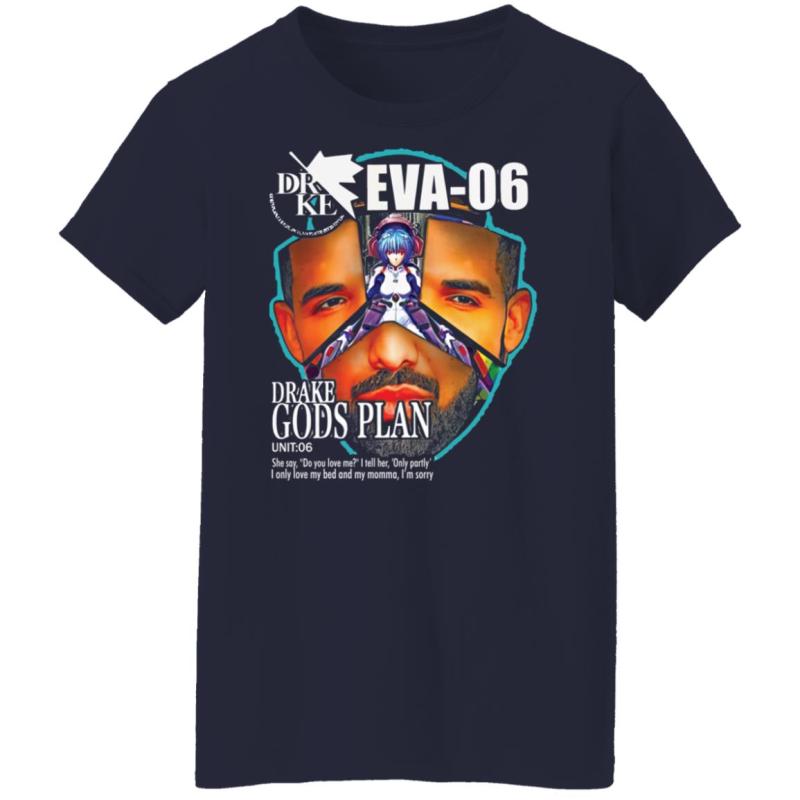 Gods plan eva-06 drake evangelion shirt - image 11