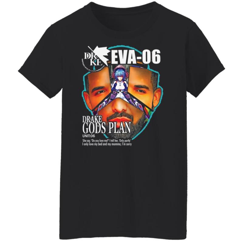 Gods plan eva-06 drake evangelion shirt - image 10