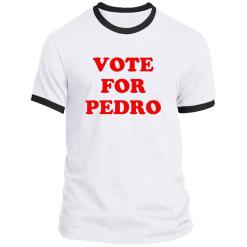 Vote For Pedro Ringer T-Shirt Napoleon Dynamite