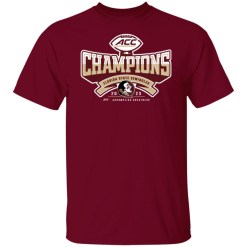 Garnet fsu acc championship shirt florida state seminoles