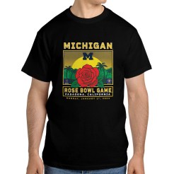 Rose bowl michigan t shirt 2024