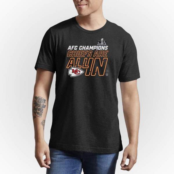 Chiefs afc championship shirt super bowl 2024