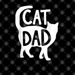Cat dad svg cut file