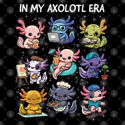 A bunch of cartoon characters that are in my axolotl era.