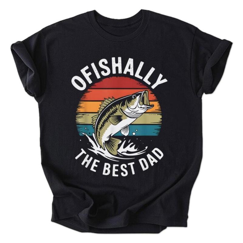 Ofishally the best dad t-shirt