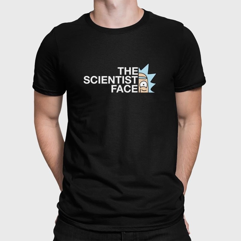 The north rick - the scientist face t-shirt