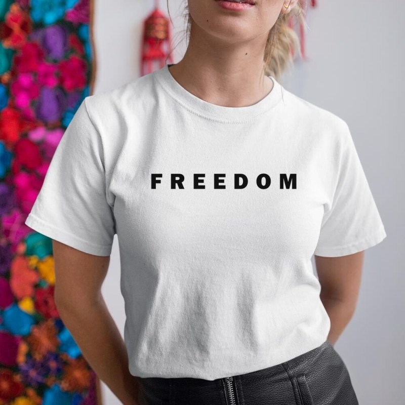 Charlie kirk freedom t shirt - image 3